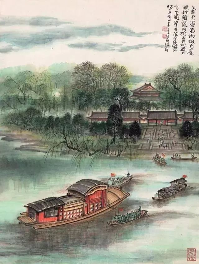 陈佩秋|艺术家陈佩秋先生走了，看看她典雅的绘画