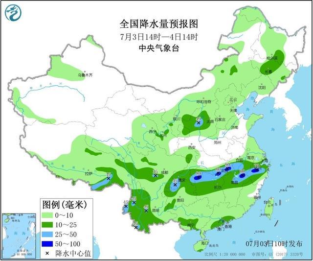 暴雨|好消息，连续90多次暴雨预警结束，但7月4日新一轮强降雨又要开始