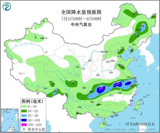 暴雨|好消息，连续90多次暴雨预警结束，但7月4日新一轮强降雨又要开始