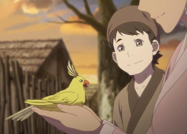 《百妖谱》之漱金鸟:由内而发的温暖笑容是会发光的