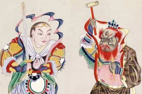 雷震子|封神榜里，肉身成圣的7人小组，《西游记》中为何独不见雷震子？