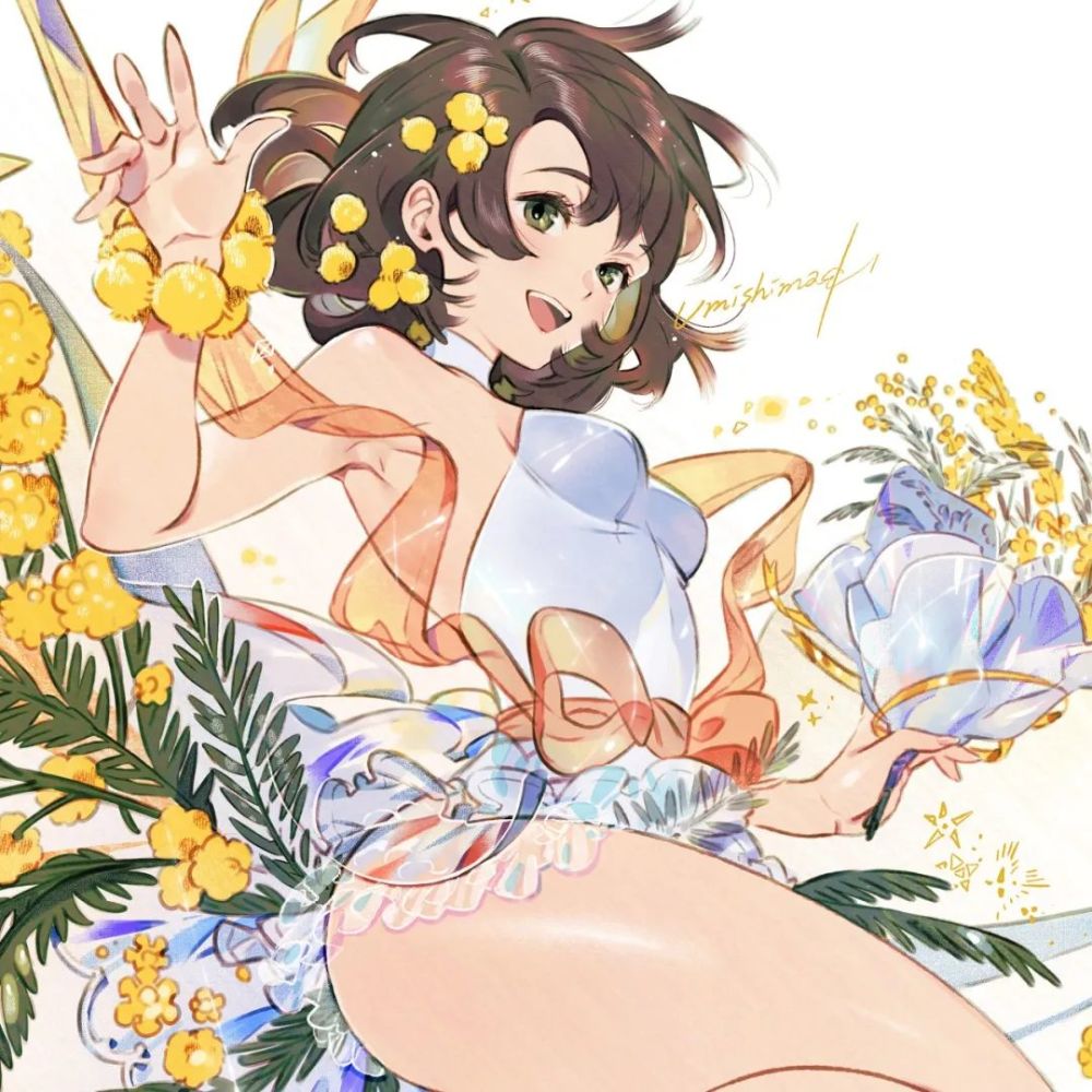 最近几张好华丽日本画师海岛千本的作品