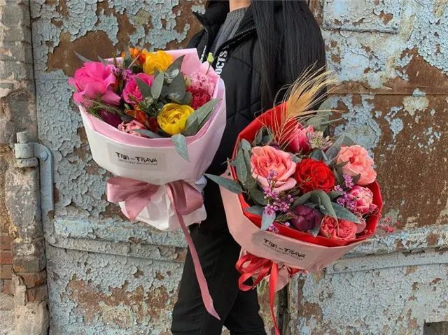 俄罗斯圆形花束图集 花束 俄罗斯