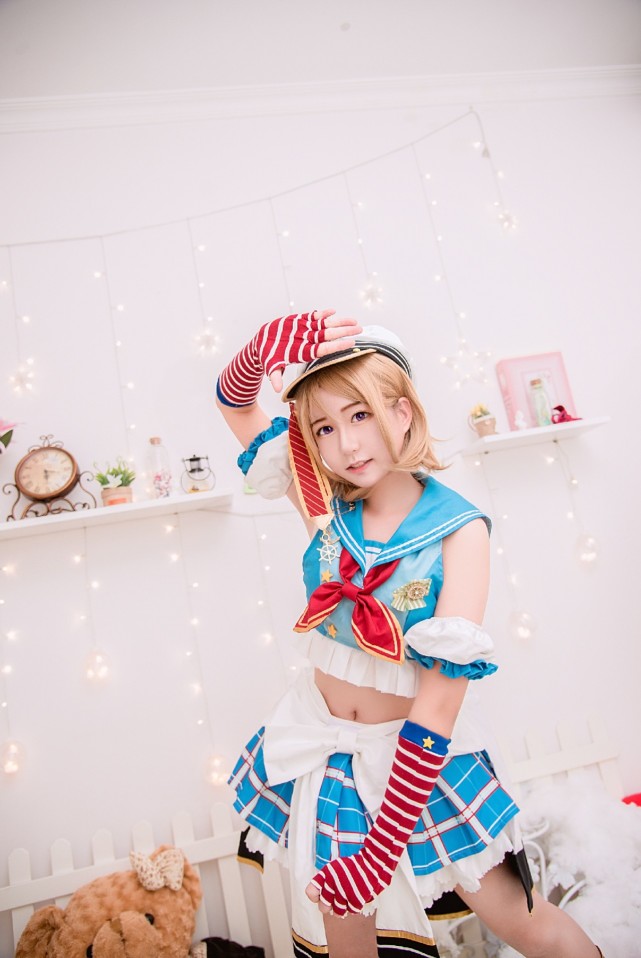 lovelive小泉花阳海军觉醒cosplay