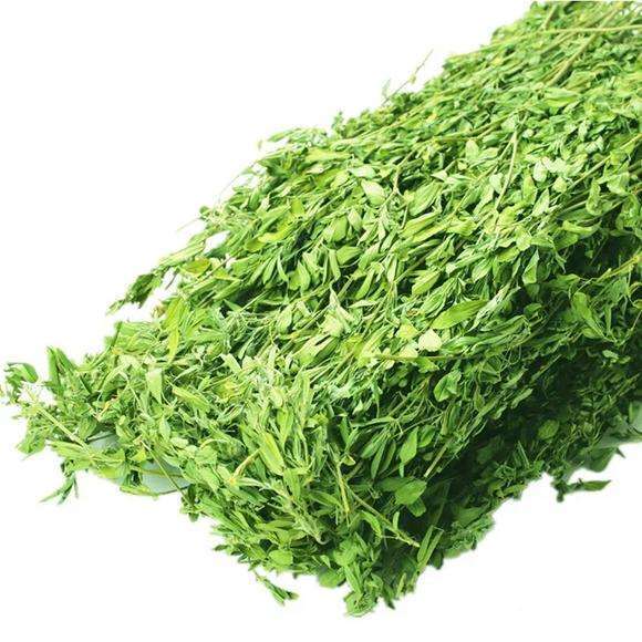 市场货源有限,价格相对坚挺,且据了解今年新疆国产苜蓿草种植面积减少
