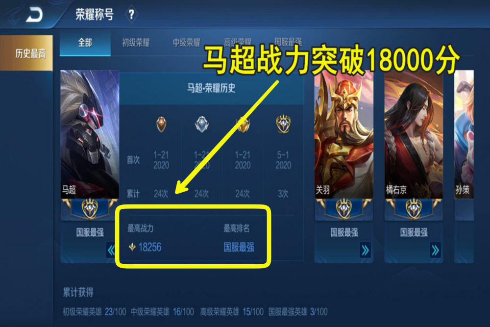 18000分战力的马超qg阿杰马超很强但肉装马超的也不弱