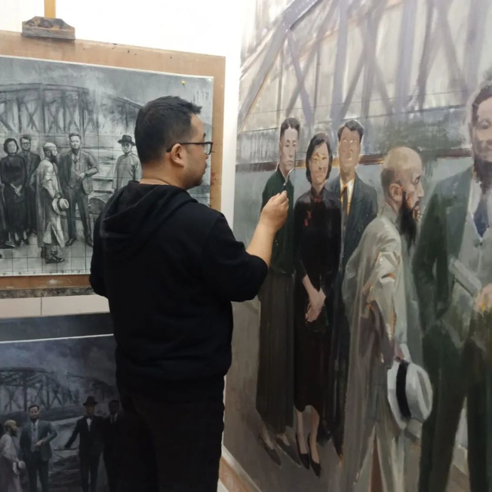 油画|2020国美毕业展：油画系毕业创作——“逆流而上，再绘人生”