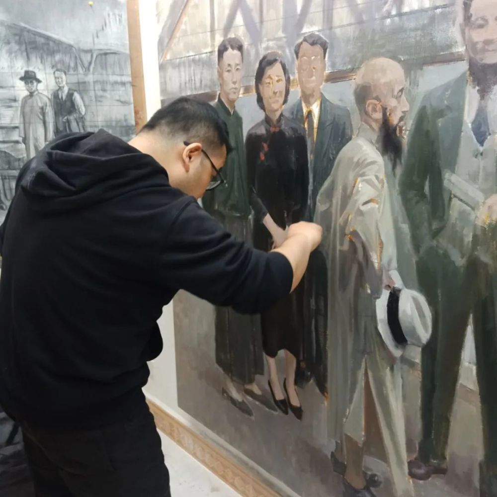 油画|2020国美毕业展：油画系毕业创作——“逆流而上，再绘人生”