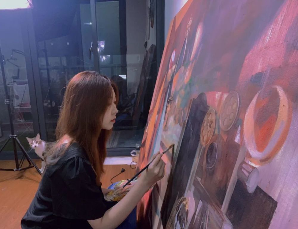 油画|2020国美毕业展：油画系毕业创作——“逆流而上，再绘人生”