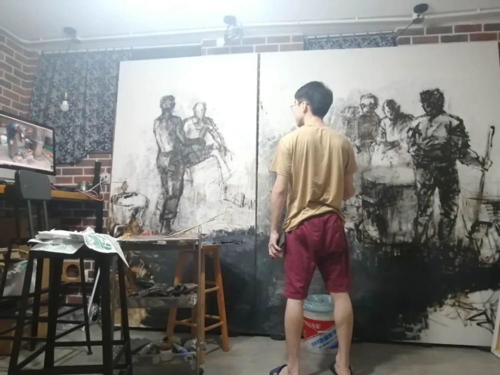 油画|2020国美毕业展：油画系毕业创作——“逆流而上，再绘人生”