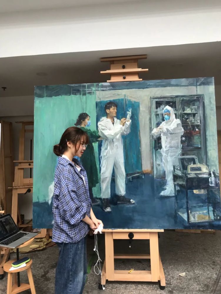 油画|2020国美毕业展：油画系毕业创作——“逆流而上，再绘人生”