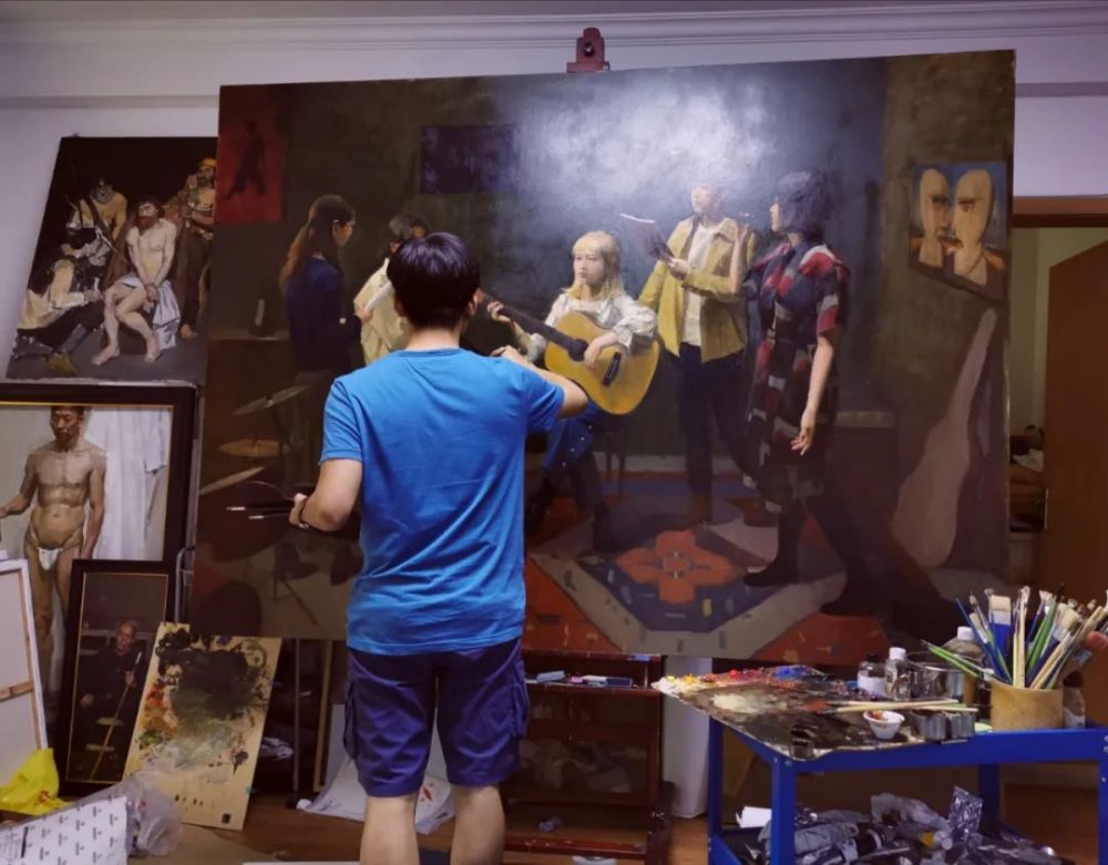 油画|2020国美毕业展：油画系毕业创作——“逆流而上，再绘人生”