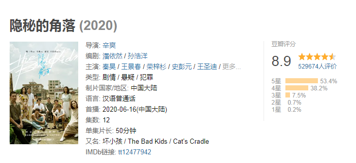 隐秘的角落|“隐秘的大佬”与《隐秘的角落》