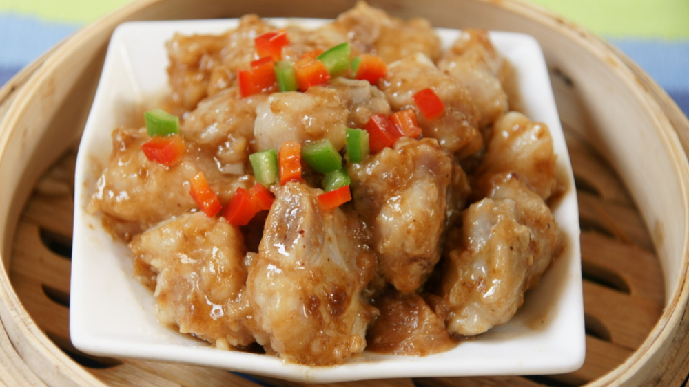 炎炎夏天来一份正宗广式清蒸排骨,肉嫩鲜滑是孩子们的最爱_腾讯新闻