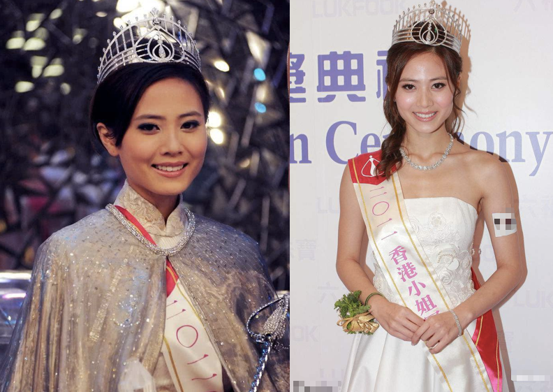 朱晨丽|内地女孩朱晨丽，凭“小陈法拉”标签，摘得港姐冠军，主演TVB大剧