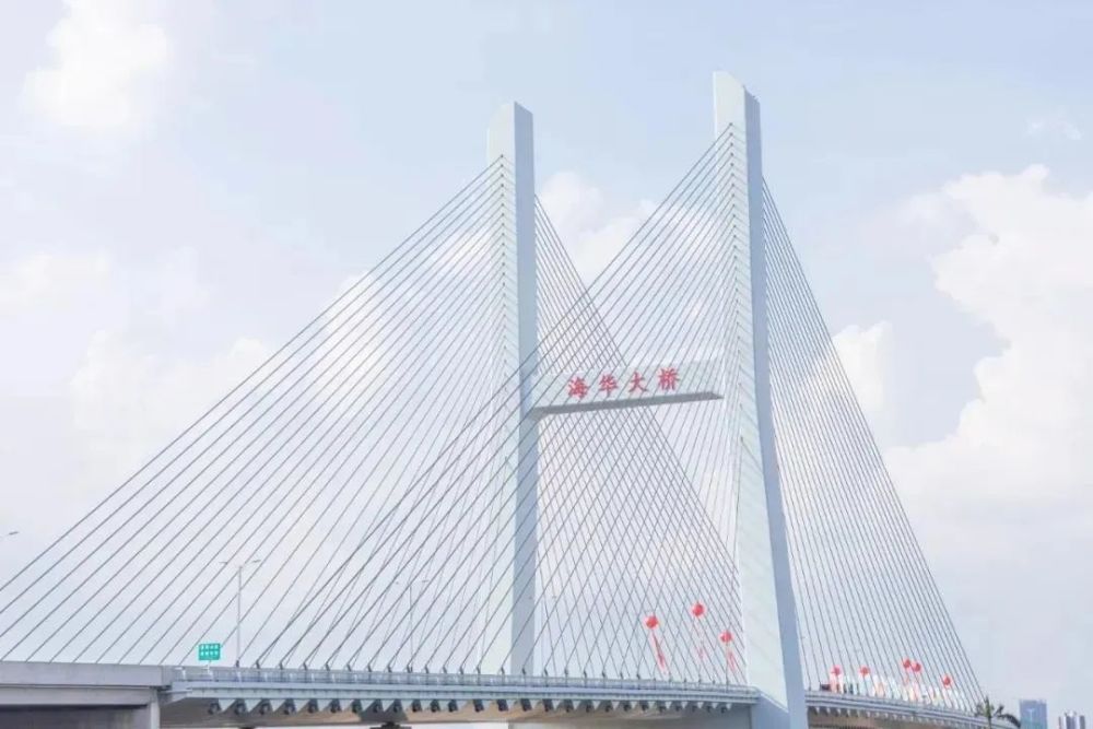 光明大桥已建成通车,海华大桥完成交工验收,番海大桥主墩桩基施工全部