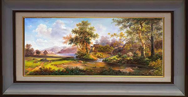 油画家|油画家黄阿家作品欣赏
