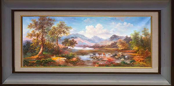 油画家|油画家黄阿家作品欣赏