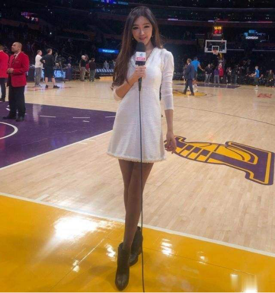 腾讯NBA美女记者图片