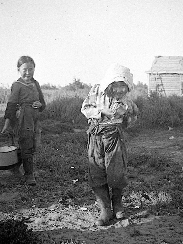 日本统治时期的库页岛,1920年代,老照片