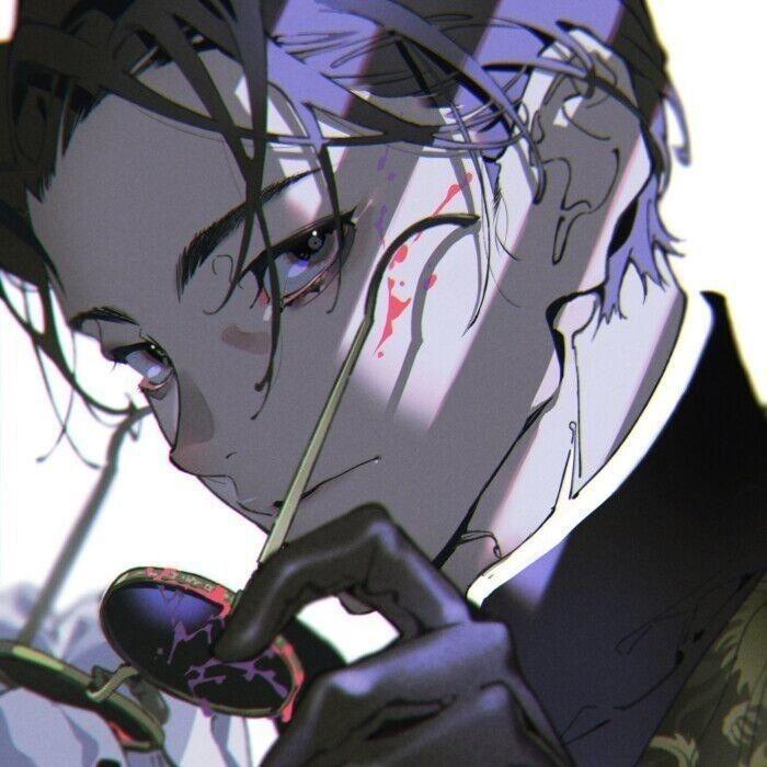 气势满分的动漫男头看谁还敢给你点七夕青蛙