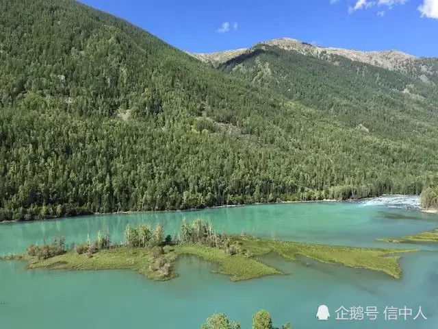 7月的喀纳斯草地绿意盎然 湖畔景色迷人 腾讯新闻