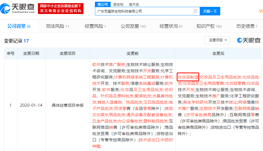 梵蜜琳|揭秘微商梵蜜琳：4000万搭上《乘风破浪》产品系代工，黄圣依为它站台