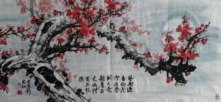 著名画家杨家红作品赏析