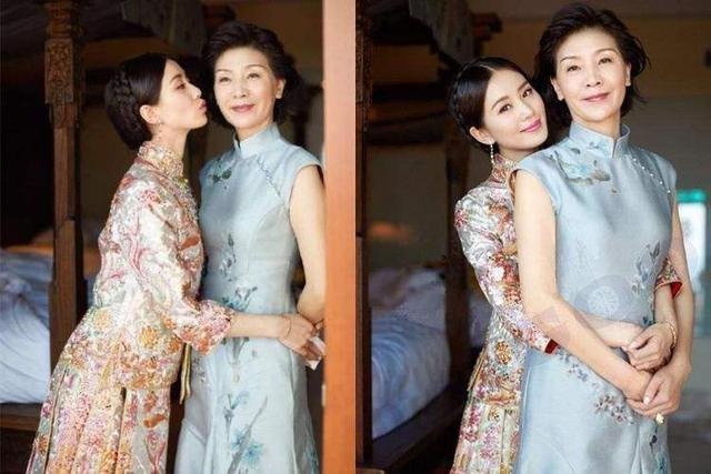 刘亦菲|本以为刘诗诗妈妈年轻，看刘亦菲妈妈近照更漂亮！胜过67岁刘晓庆