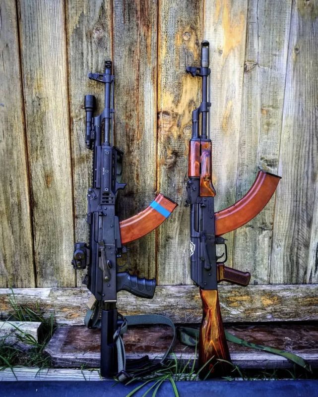 ak步枪越改越疯!步枪改装外型参考录,这种战术控才吸引人