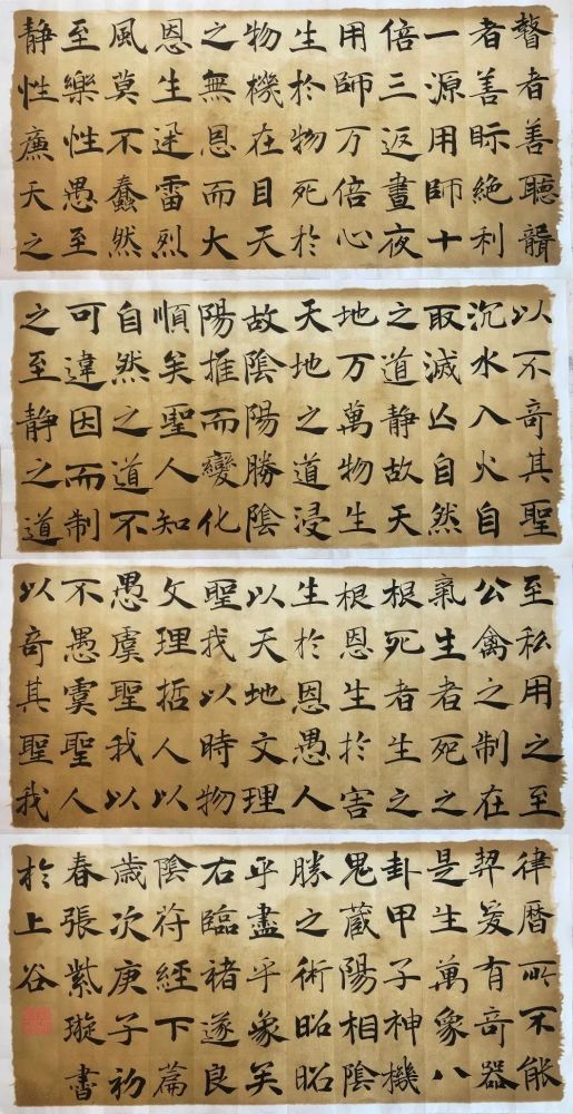 书法|网红学院——河北大学书法毕业展作品高清来袭