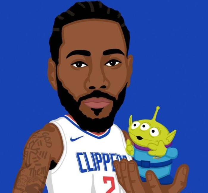 nba球星卡通照新出炉,詹姆斯是米奇,浓眉哥的眉毛太形象了_腾讯新闻