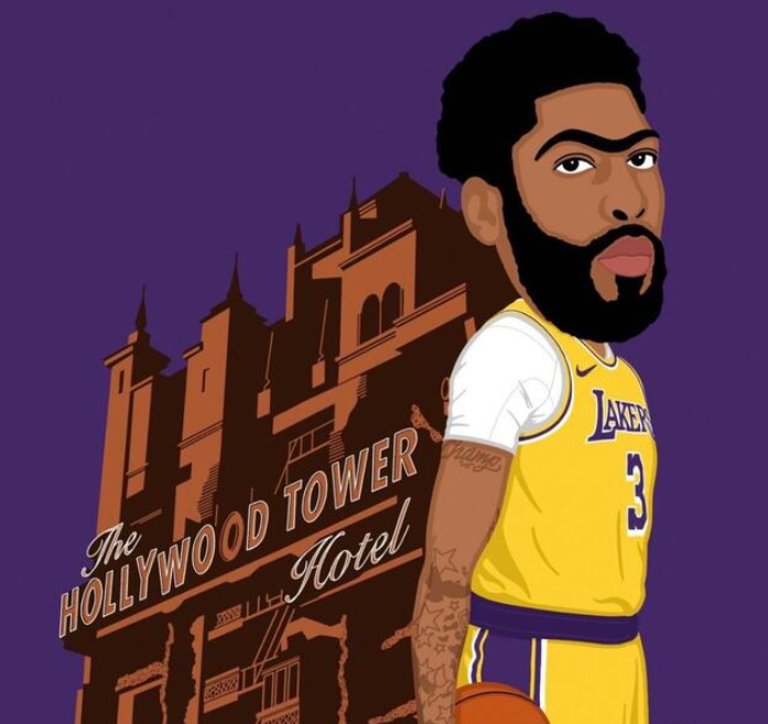 nba球星卡通照新出炉,詹姆斯是米奇,浓眉哥的眉毛太形象了_腾讯新闻