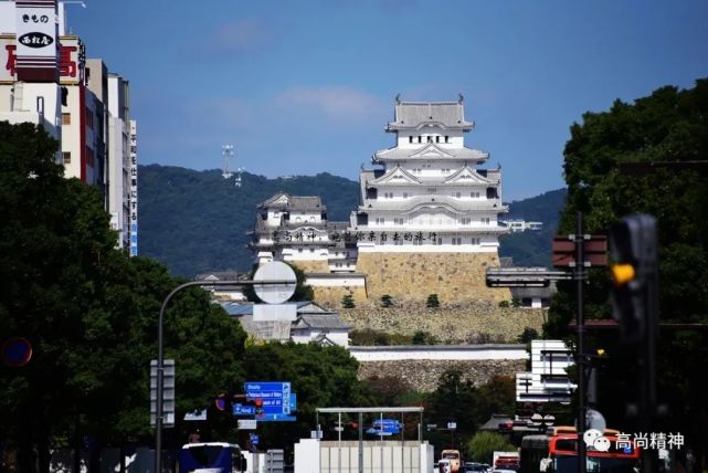 天空飞白鹭 姬路百战关 名古屋城 姬路城 天守阁 日本 旅游 姬路 大阪城