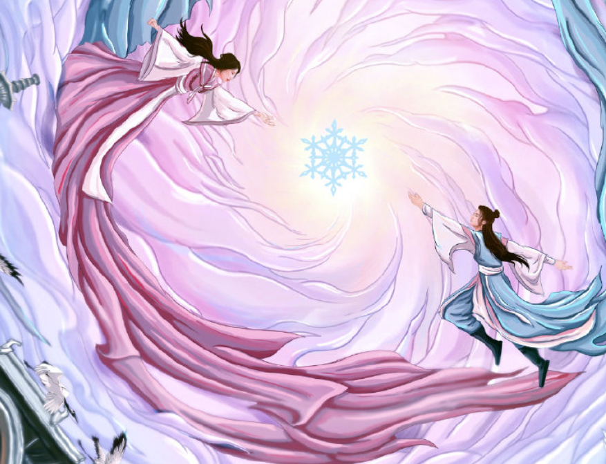 cp感|又一古装玄幻剧官宣啦，男女主cp感十足，光看海报就很有感觉了！