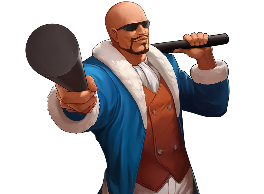 拳皇中的墨镜爱好者,耍帅扮酷不在话下!