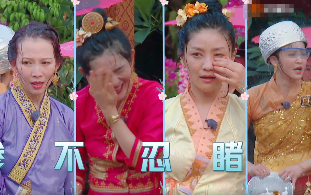 吉娜|吉娜以为去泼水节会暴露真实颜值，谁知一结束，被男生夸完全没变过