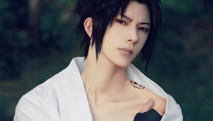 熊祁cos火影忍者,佐助vs我爱罗,看到卡卡西:比男生都有魅力!