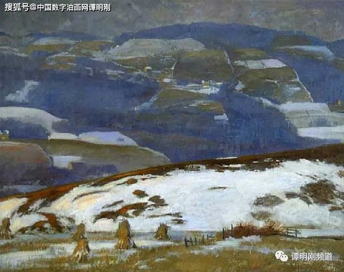 派绘画,丹尼尔·加伯 中国数字油画网 赏析