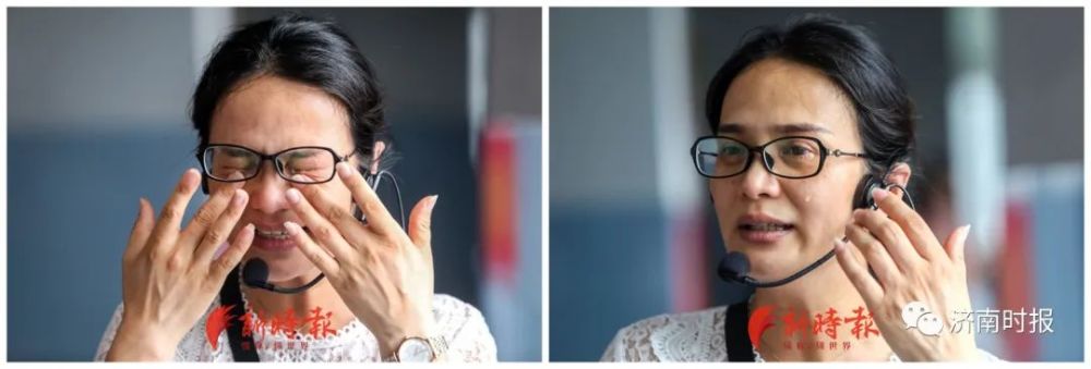 济南高三学生最后一课眼泪见证散场不散爱