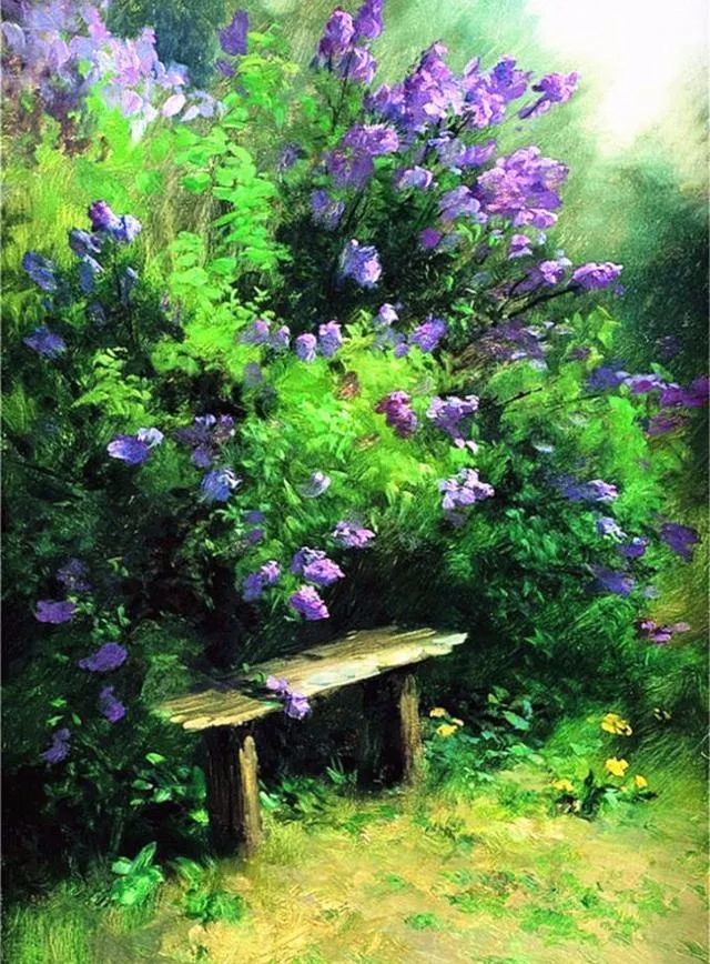 风景画|能把田园风景 画得这么有诗意的，我是第一个服你了！