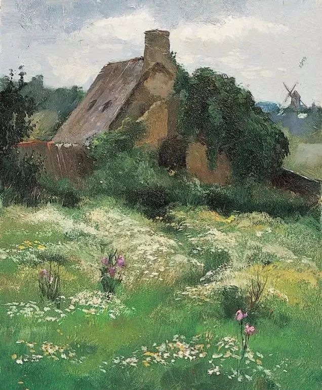 风景画|能把田园风景 画得这么有诗意的，我是第一个服你了！