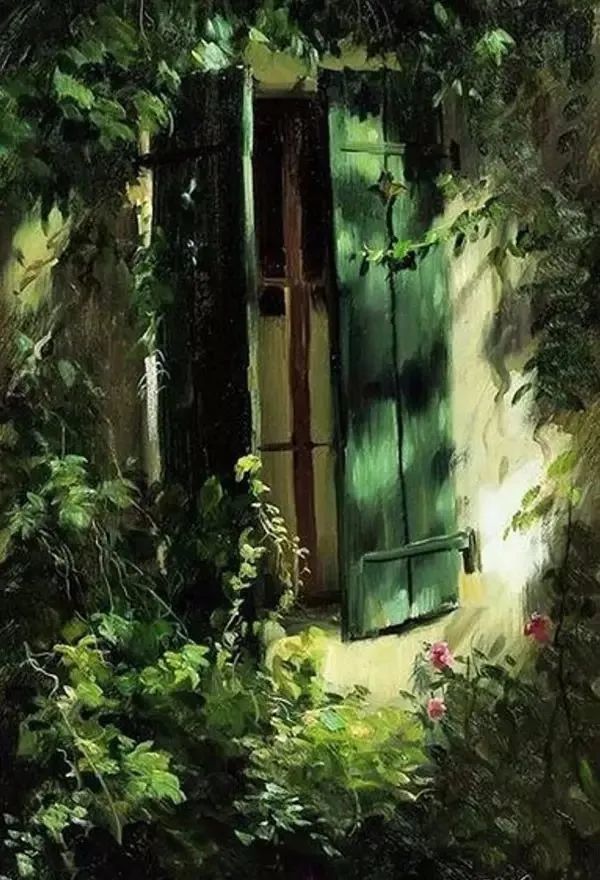 风景画|能把田园风景 画得这么有诗意的，我是第一个服你了！