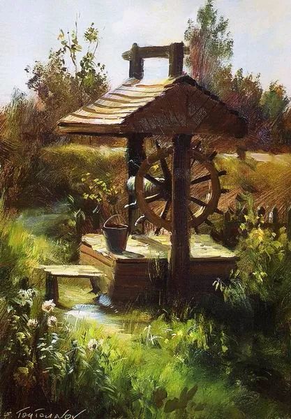 风景画|能把田园风景 画得这么有诗意的，我是第一个服你了！