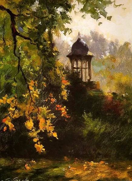 风景画|能把田园风景 画得这么有诗意的，我是第一个服你了！