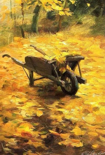 风景画|能把田园风景 画得这么有诗意的，我是第一个服你了！