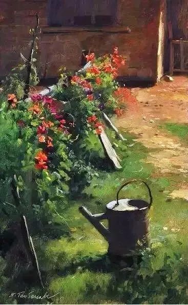 风景画|能把田园风景 画得这么有诗意的，我是第一个服你了！