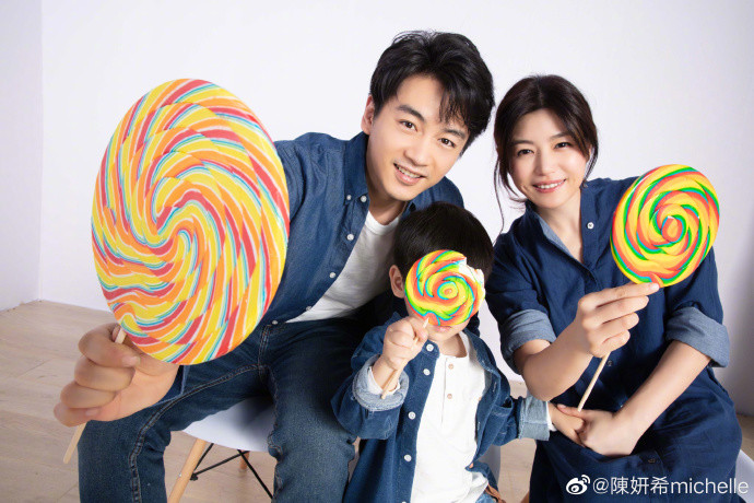 陈妍希为陈晓庆生