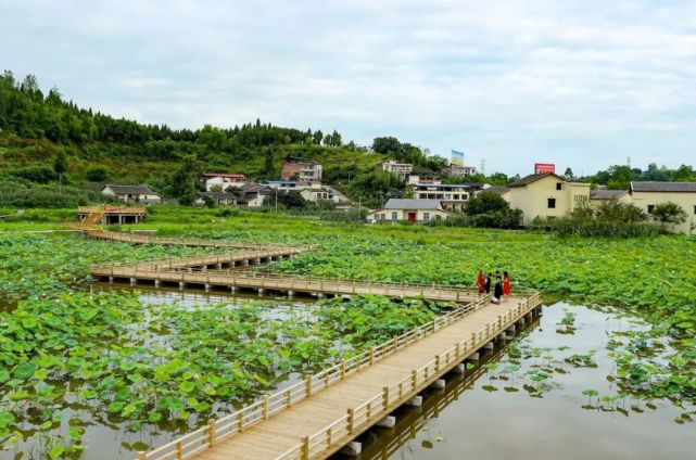 贫困户脱贫的华蓥市省级贫困村明月镇白鹤咀村(原三合团村)