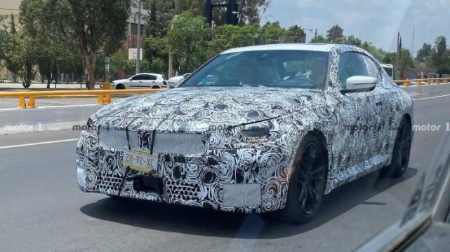 延续后驱平台！全新宝马2系Coupe谍照